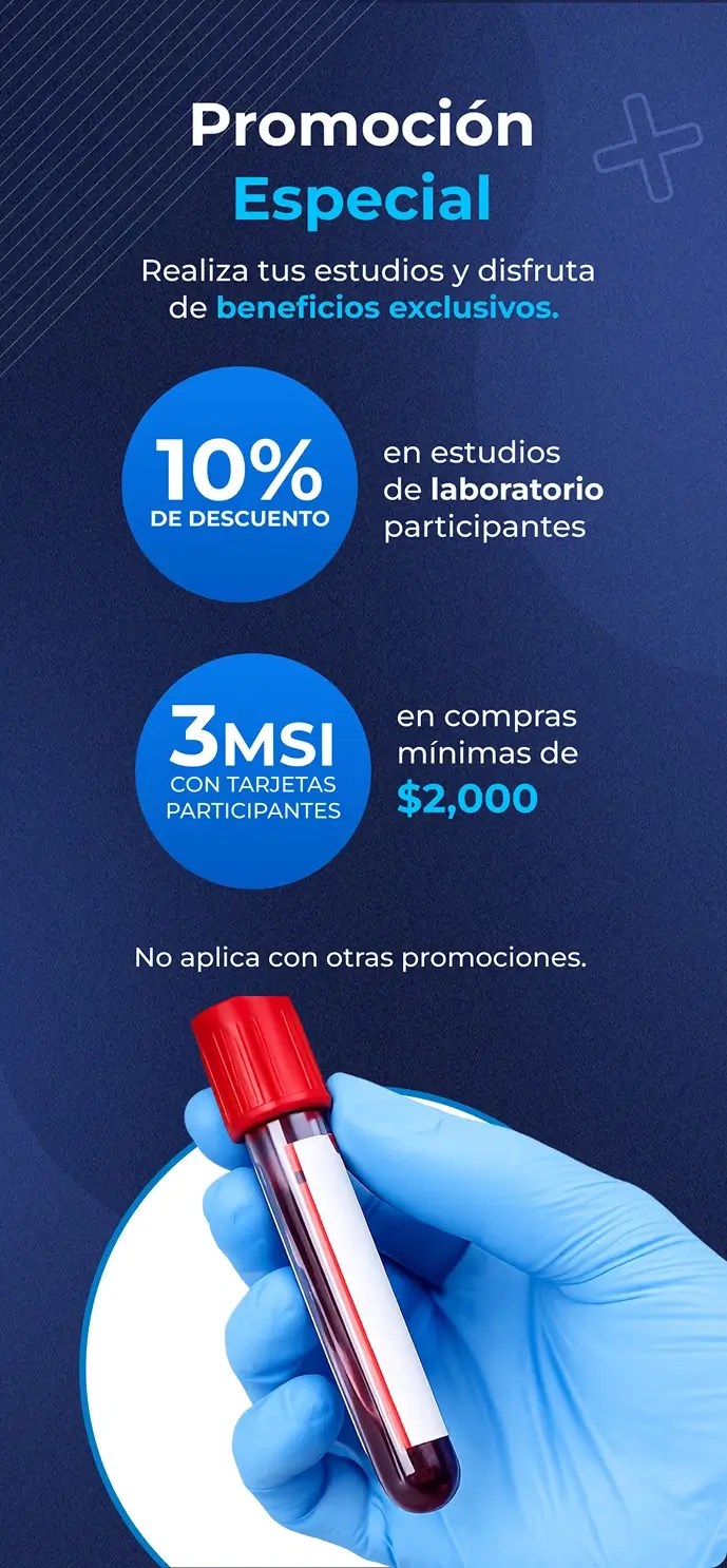 Promoción especial: 10% de descuento o 3 meses sin intereses